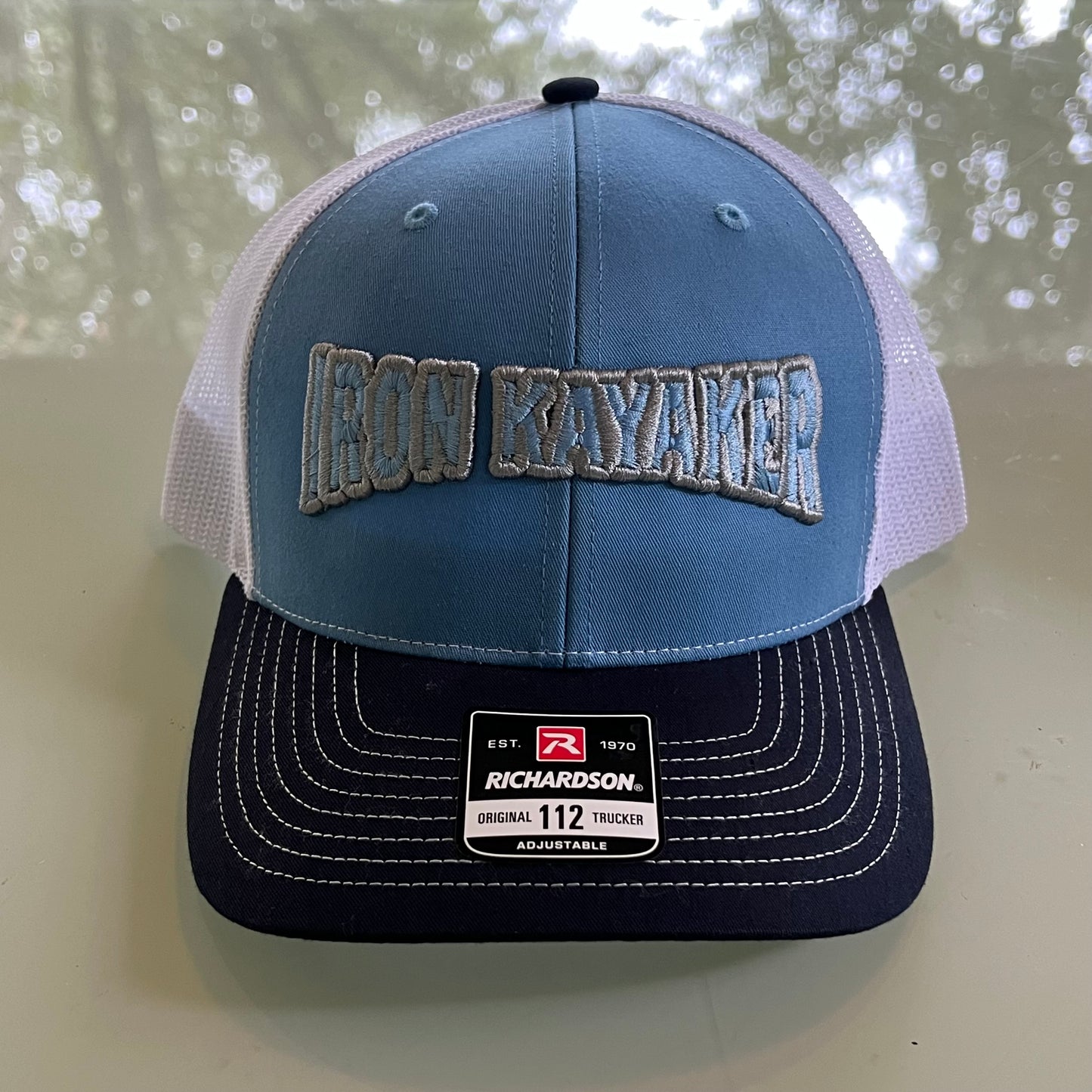 Gorra IRON KAYAKER celeste