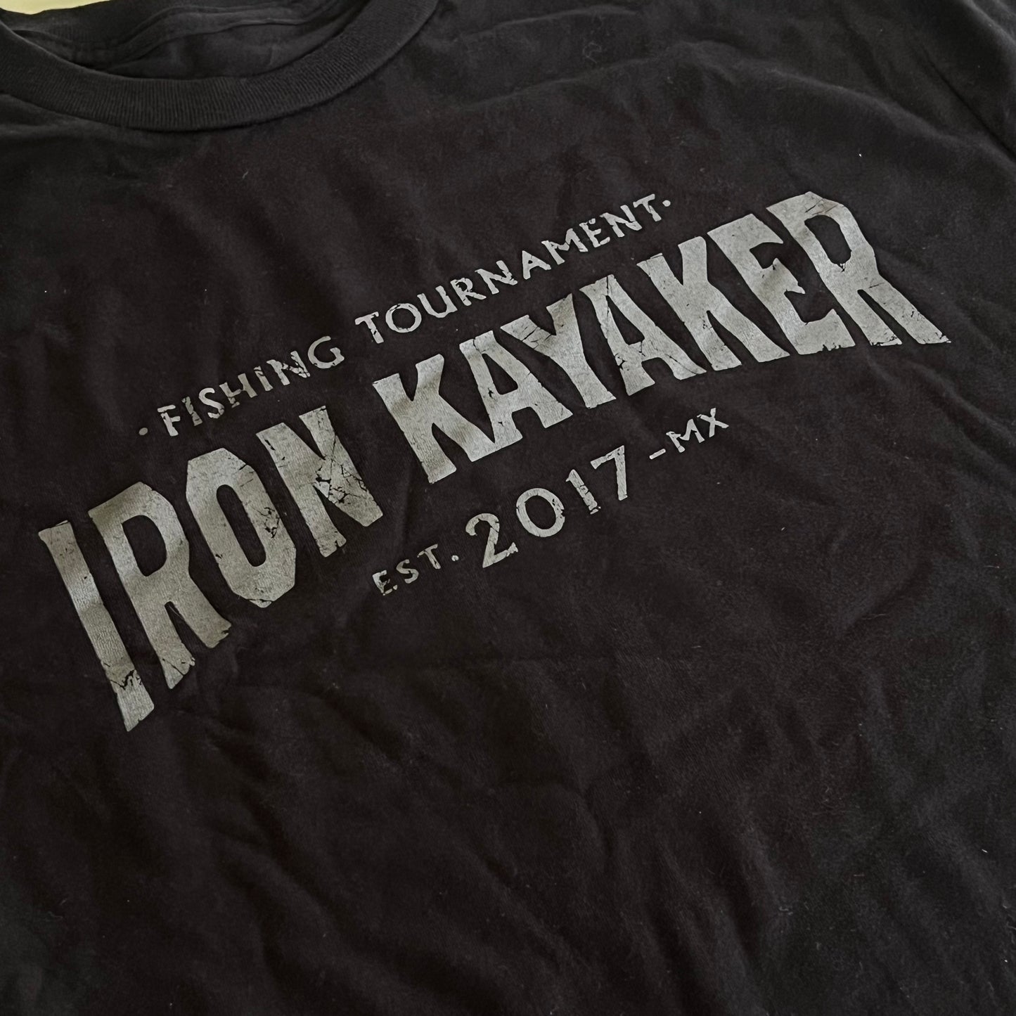 Camiseta IRON KAYAKER black